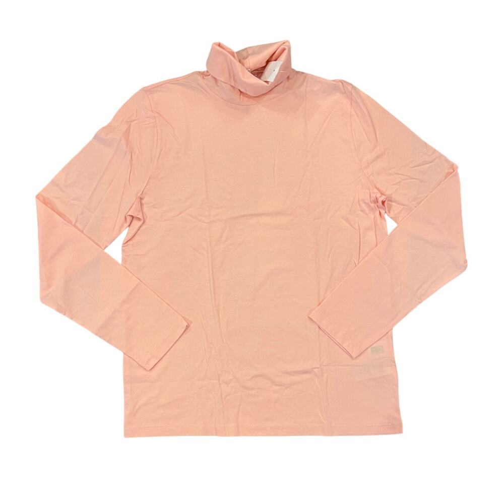 NWT J. Crew Light Spring Blush Pink Tissue Turtleneck